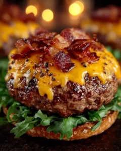 Delicious Crack Burgers served with fresh toppings and sauces