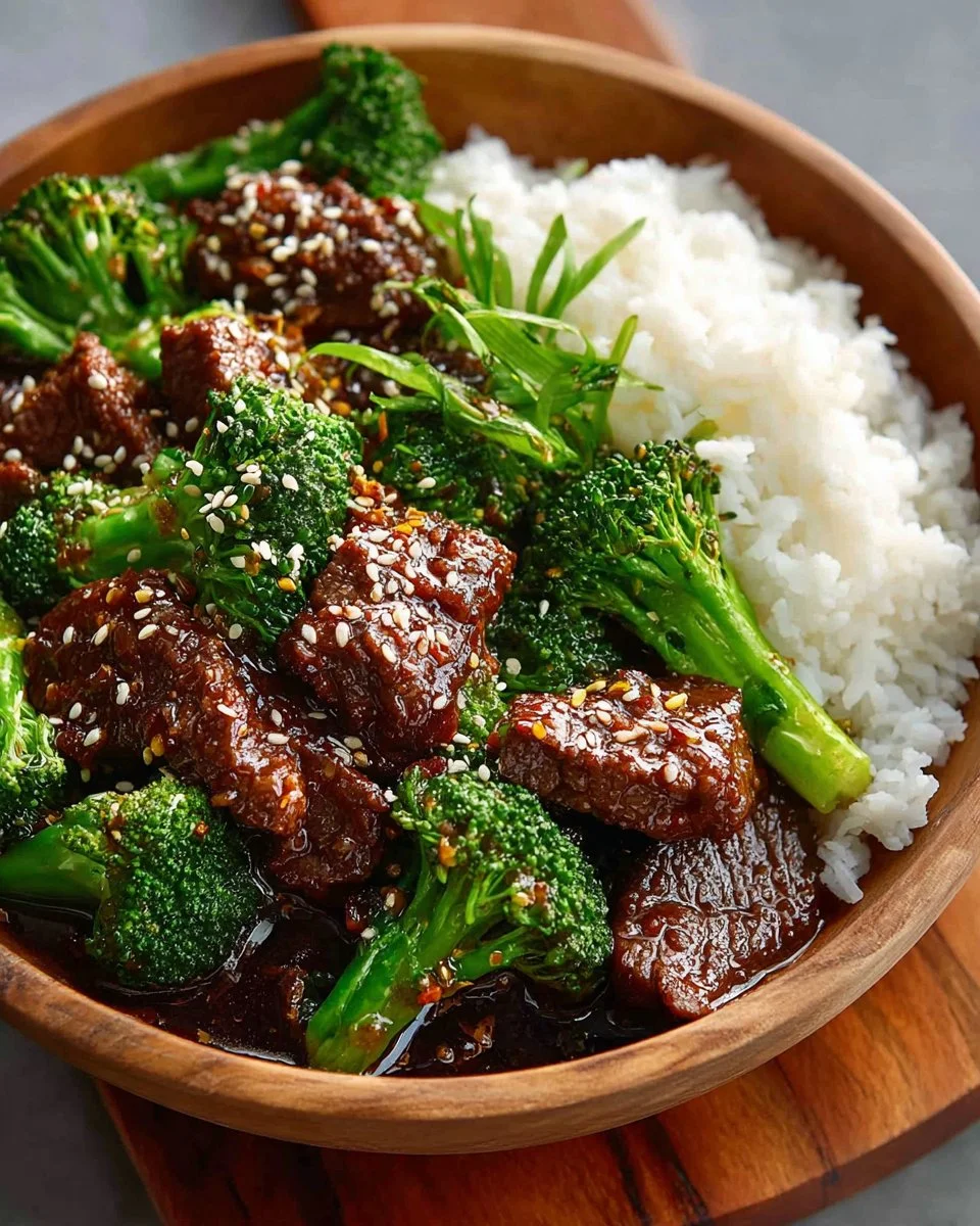 Instant Pot beef and broccoli dish with tender beef and fresh broccoli