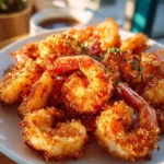 Paleo Garlic Lemon Shrimp Dipping Sauce served with fresh shrimp