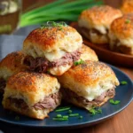 Delicious roast beef sliders served with toppings and condiments