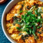 Delicious Baked Buffalo Chicken Dip served in a bowl with tortilla chips