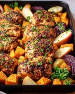 Delicious honey glazed apple slices served on a plate