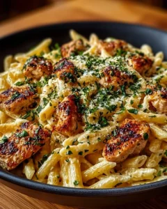 Delicious Marry Me Chicken Pasta dish served in a bowl