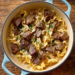 Delicious Beef Stroganoff Soup made in stove, crockpot or Instant Pot