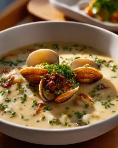 Delicious Slow Cooker Tuscan Chicken served with herbs and spices