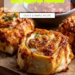 Plate of spicy pepperoni pinwheels ready to serve as a tasty appetizer.