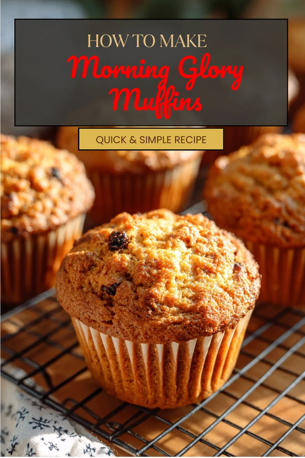 Morning Glory Muffins