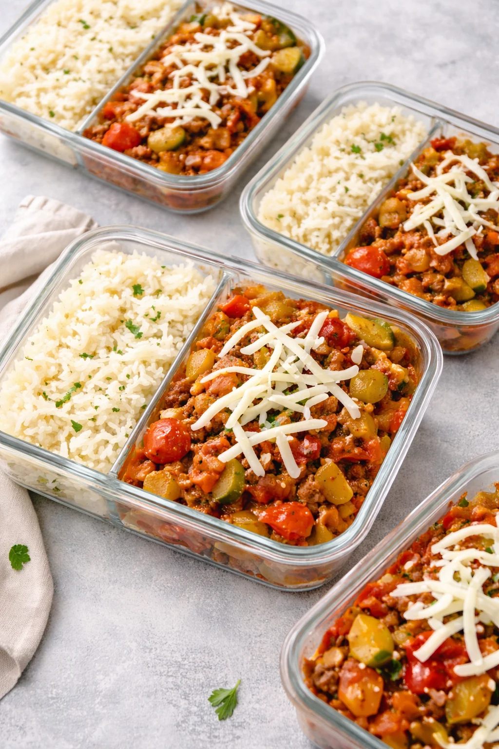 Delicious Unstuffed Pepper Bowls full of healthy ingredients