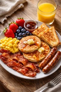 Effortless brunch party setup with delicious dishes and stylish decor