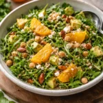 Fresh Arugula Citrus Salad with vibrant oranges and dressing