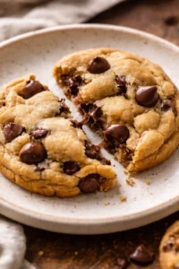Delicious Crumbl-style chocolate chip cookies fresh out of the oven