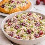 Delicious easy chicken salad made with fresh ingredients