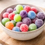 Kool-Aid Grapes: colorful grapes coated in sweet Kool-Aid powder for a fun snack