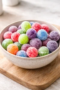 Kool-Aid Grapes: colorful grapes coated in sweet Kool-Aid powder for a fun snack