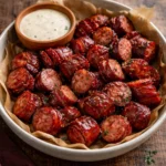 A delicious spread of Super Bowl party food including wings, nachos, and dips.