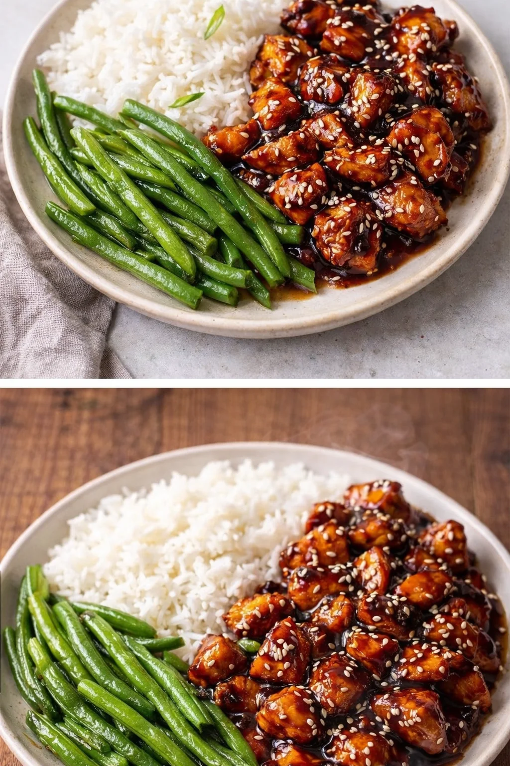 Easy high protein sesame chicken recipe for a nutritious meal