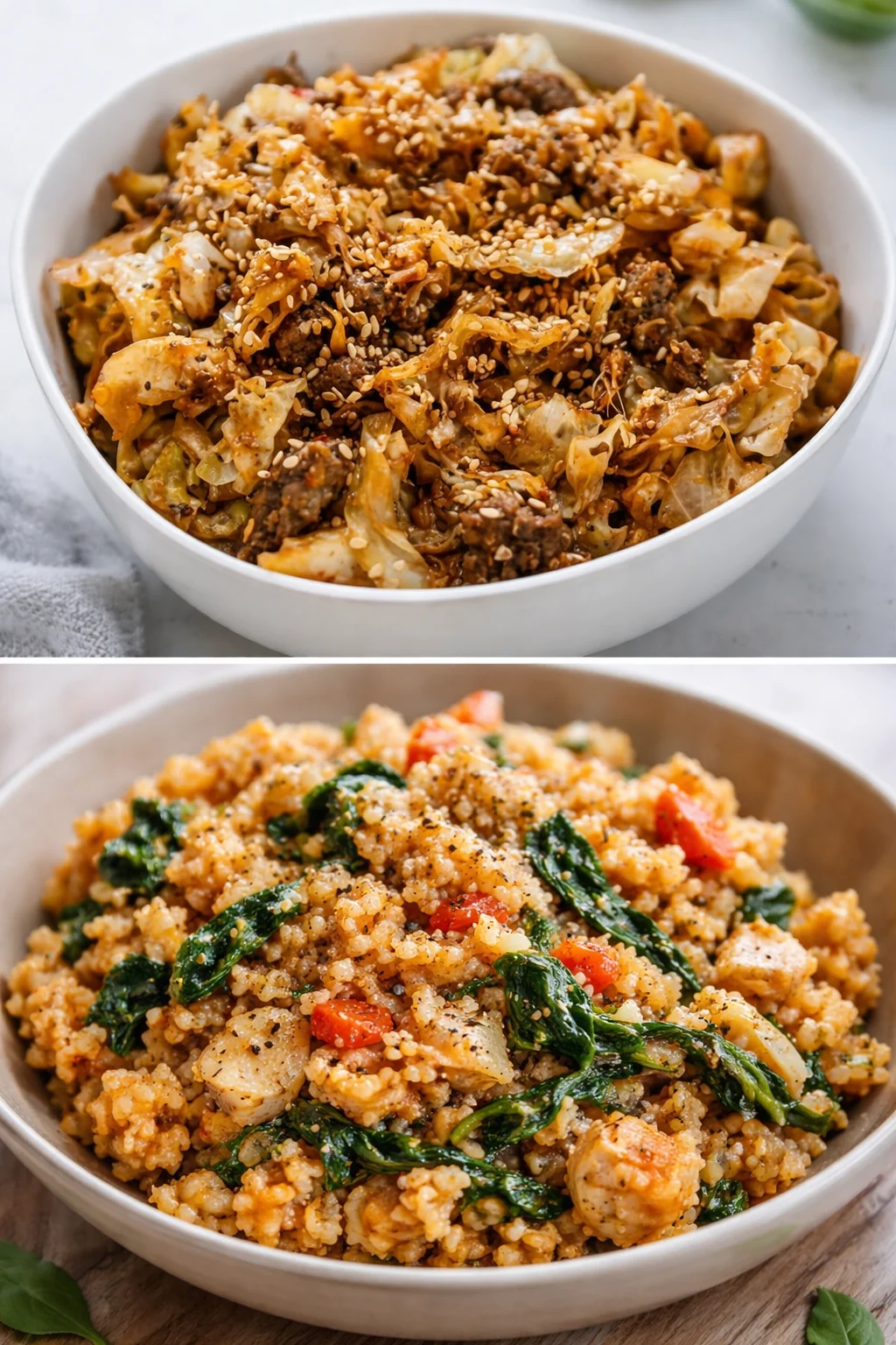 Delicious low carb high protein meals for quick and healthy cooking